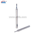 China Tungsten Carbide 2flute Ball Nose End Mills Aluminum Cutting